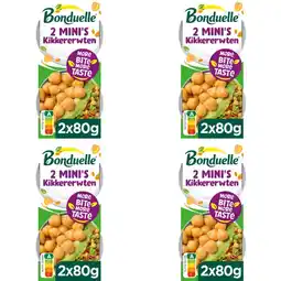 Albert Heijn Bonduelle Kikkererwten 2 mini's 4-pack aanbieding