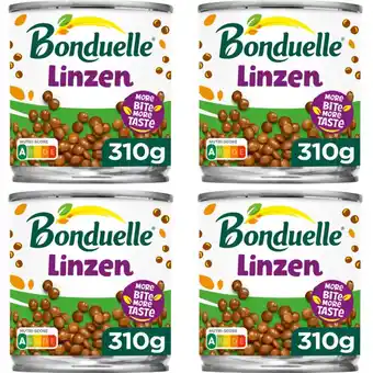 Albert Heijn Bonduelle Linzen 4-pack aanbieding