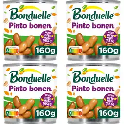 Albert Heijn Bonduelle Pinto bonen 4-pack aanbieding