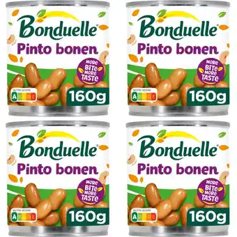 Albert Heijn Bonduelle Pinto bonen 4-pack aanbieding