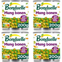 Albert Heijn Bonduelle Mung bonen 4-pack aanbieding