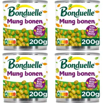 Albert Heijn Bonduelle Mung bonen 4-pack aanbieding