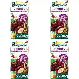 Albert Heijn Bonduelle Rode kidneybonen 2 mini's 4-pack aanbieding