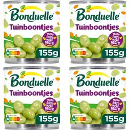 Albert Heijn Bonduelle Tuinboontjes 4-pack aanbieding