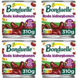 Albert Heijn Bonduelle Rode kidneybonen 4-pack aanbieding