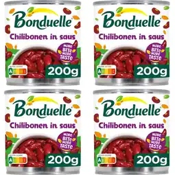 Albert Heijn Bonduelle Chilibonen in saus 4-pack aanbieding