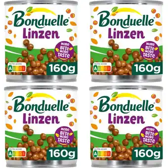 Albert Heijn Bonduelle Linzen 4-pack aanbieding