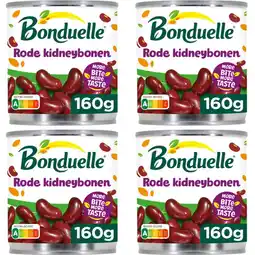 Albert Heijn Bonduelle Rode kidneybonen 4-pack aanbieding