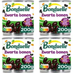 Albert Heijn Bonduelle Zwarte bonen 4-pack aanbieding