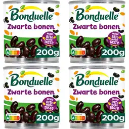Albert Heijn Bonduelle Zwarte bonen 4-pack aanbieding