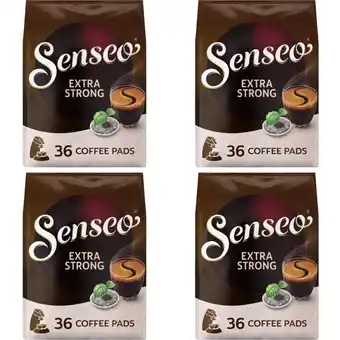 Albert Heijn Senseo Extra strong coffee pads 4-pack aanbieding