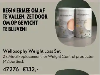 Oriflame Wellosophy Weight Loss Set aanbieding