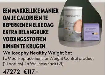 Oriflame Wellosophy Healthy Weight Set aanbieding