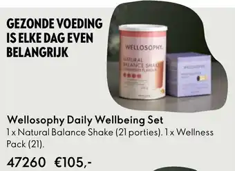 Oriflame Wellosophy Daily Wellbeing Set aanbieding
