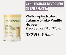 Oriflame Wellosophy Natural Balance Shake Vanilla Flavour aanbieding