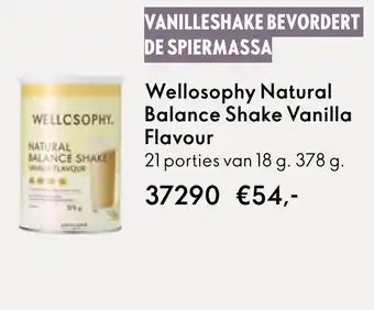 Oriflame Wellosophy Natural Balance Shake Vanilla Flavour aanbieding