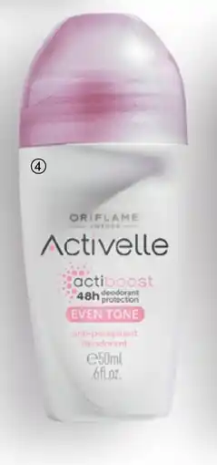 Oriflame Activelle Even Tone anti perspirant deodorant aanbieding