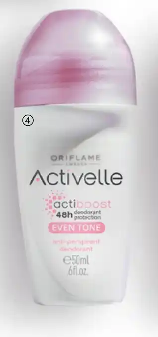 Oriflame Activelle Even Tone anti perspirant deodorant aanbieding