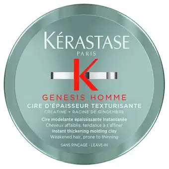 Douglas Kérastase Genesis Homme Cire D'Épaisseur Texturisante aanbieding