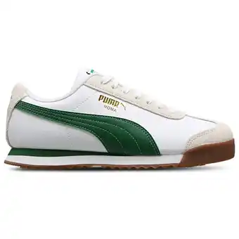 Foot Locker Puma Roma Unisex Schoenen - Wit - Maat: 38 - Leer - Foot Locker aanbieding