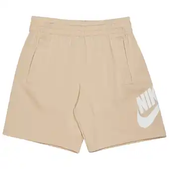 Foot Locker Nike Club Hbr Unisex Korte Broeken - Beige - Maat: 122 - 128 CM - Foot Locker aanbieding