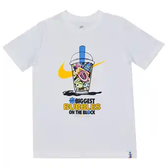 Foot Locker Nike Gfx Unisex T-shirts - Wit - Maat: 122 - 128 CM - Foot Locker aanbieding