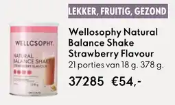 Oriflame Wellosophy Natural Balance Shake Strawberry Flavour aanbieding