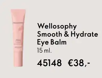Oriflame Wellosophy Smooth & Hydrate Eye Balm aanbieding