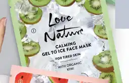 Oriflame Love Nature Calming Gel to Ice Face Mask with Organic Kiwi aanbieding