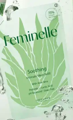Oriflame Feminelle Soothing Intimate Wash Refill with Intimate Wash Refill with aanbieding