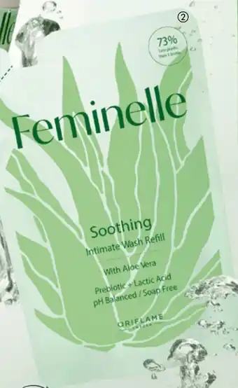 Oriflame Feminelle Soothing Intimate Wash Refill with Intimate Wash Refill with aanbieding