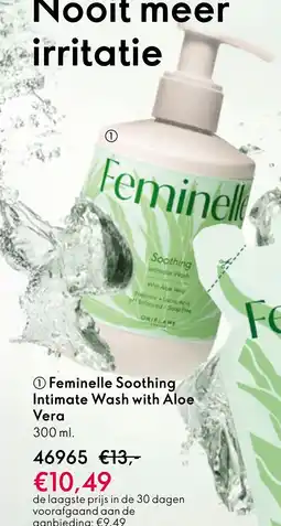 Oriflame Feminelle Soothing Intimate Wash with Aloe Vera aanbieding