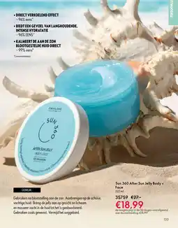 Oriflame Sun 360 After Sun Jelly Body + Face aanbieding