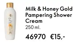 Oriflame Milk & Honey Gold Pampering Shower Cream aanbieding
