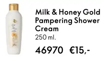 Oriflame Milk & Honey Gold Pampering Shower Cream aanbieding