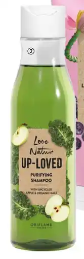 Oriflame ②Love Nature Up-Loved Purifying Shampoo with Upcycled Apple & Organic Kale aanbieding