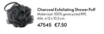 Oriflame Charcoal Exfoliating Shower Puff aanbieding