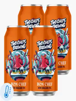 Flink Two Chefs Bon Chef NEIPA 5% 33cl 4x aanbieding