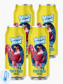 Flink Two Chefs Funky Falcon Pale Ale 5,2% 33cl 4x aanbieding