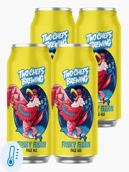 Flink Two Chefs Funky Falcon Pale Ale 5,2% 33cl 4x aanbieding
