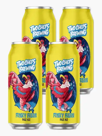 Flink Two Chefs Funky Falcon Pale Ale 5,2% 33cl 4x aanbieding