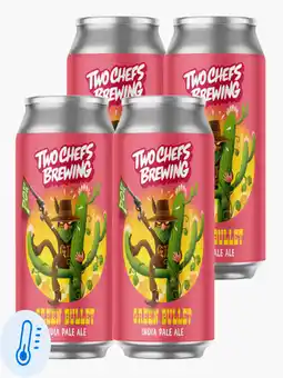 Flink Two Chefs Green Bullet IPA 6,5% 33cl 4x aanbieding