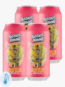 Flink Two Chefs Green Bullet IPA 6,5% 33cl 4x aanbieding