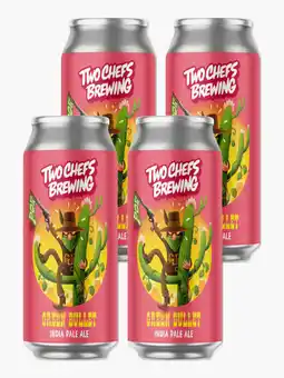 Flink Two Chefs Green Bullet IPA 6,5% 33cl 4x aanbieding