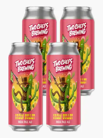 Flink Two Chefs Green Bullet IPA 6,5% 33cl 4x aanbieding