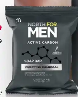 Oriflame North For Men Active Carbon Soap Bar aanbieding