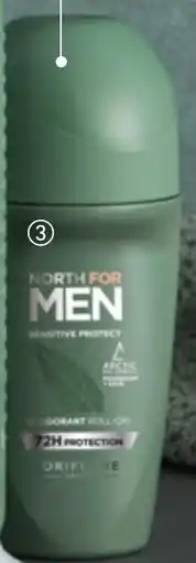 Oriflame North For Men Sensitive Protect Deodorant Roll On aanbieding