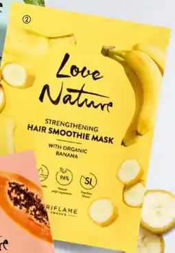 Oriflame Love Nature Strengthening Hair Smoothie Mask with Organic Banana aanbieding