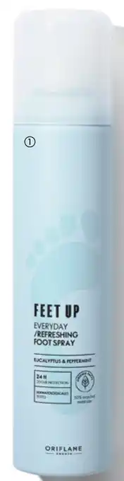 Oriflame Feet Up Everyday Refreshing Foot Spray aanbieding