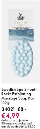 Oriflame Swedish Spa Smooth Rocks Exfoliating Massage Soap Bar aanbieding